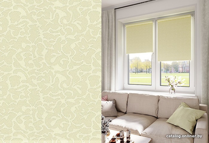 Рулонные шторы Legrand Мираж 52x175 (крем)