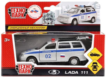 Легковой автомобиль Технопарк Lada 111. Полиция SB-16-67-P-WB