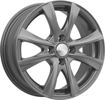 Литые диски SKAD Мальта 15x6" 4x100мм DIA 54.1мм ET 46мм Графит