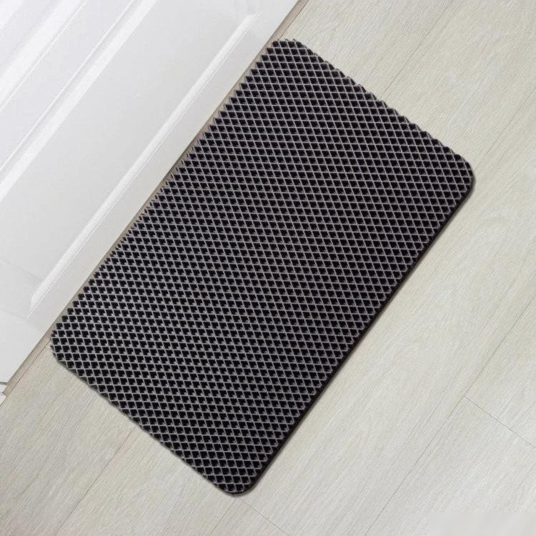 Придверный коврик Venera Home EVA Ромбы 43х62 (серый)