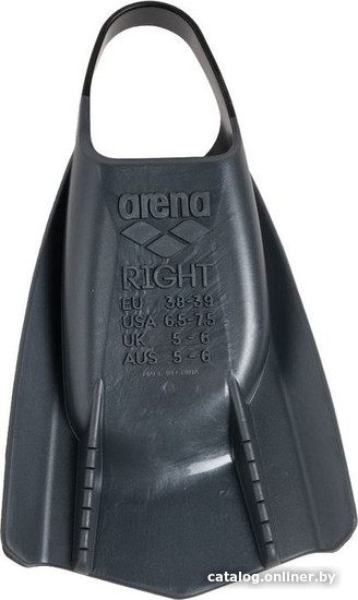 Ласты ARENA Powerfin Pro Ii 006151 100 (р. 42-43, черный)