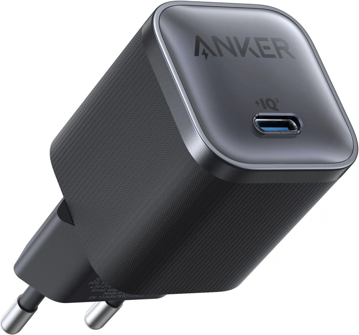 Сетевое зарядное Anker Nano Charger A2692 45W (черный)