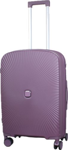 Чемодан-спиннер Eurobags PP-N81 (S, фиолетовый)