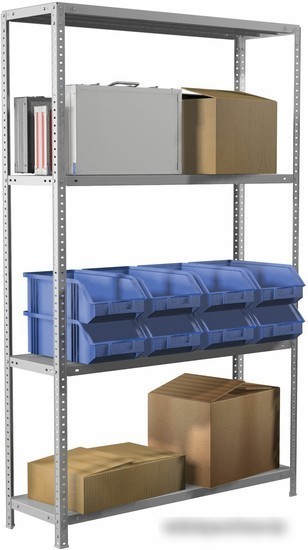 Стеллаж Brabix Ms Plus-185/50-4 291106