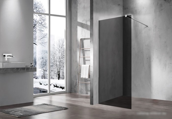 Душевая стенка Vincea Walk-In VSW-1H100CG (хром/тонированное)