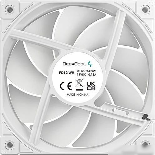 Вентилятор для корпуса DeepCool FD12 WH-3 IN 1 R-FD12-WHNPN3-G