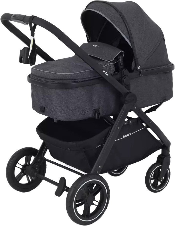 Универсальная коляска Rant Basic Roller RA161 (2 в 1, grey)