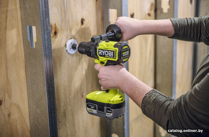 Ударная дрель-шуруповерт Ryobi RPD18X-2C52S 5133005527 (с 2-мя АКБ 2 Ач+5 Ач, сумка)