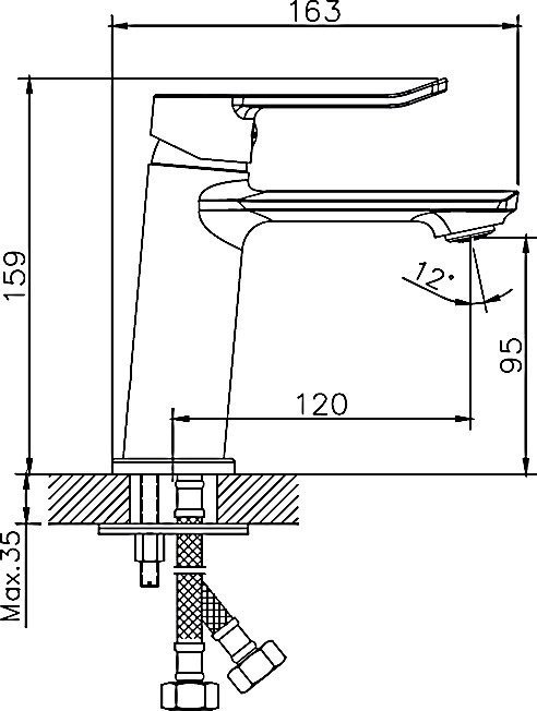 Смеситель Haiba HB10556