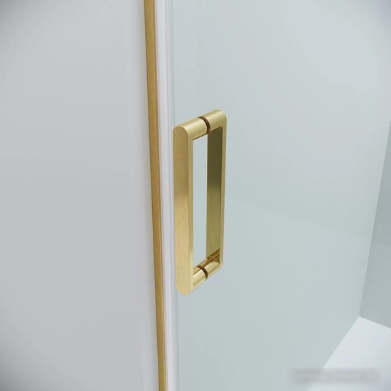 Душевой уголок Grossman Classic 110x90x195 120.K33.04.1190.32.00 (золото сатин/прозрачное стекло)