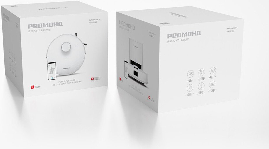 Робот-пылесос Redmond (Редмонд) VR1326S WiFi (белый)