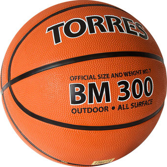 Баскетбольный мяч Torres BM300 B02015 (5 размер)