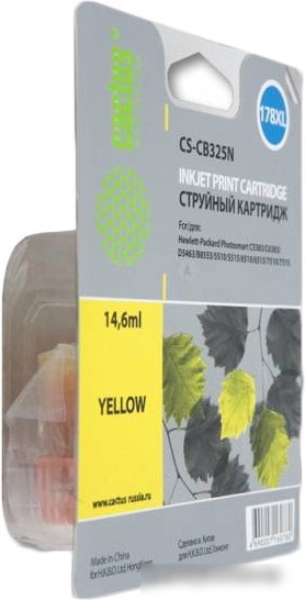 Картридж CACTUS CS-CB325N (аналог HP 178XL (CB325HE))