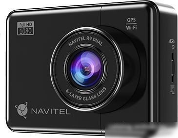 Видеорегистратор-GPS информатор (2в1) NAVITEL R9 Dual
