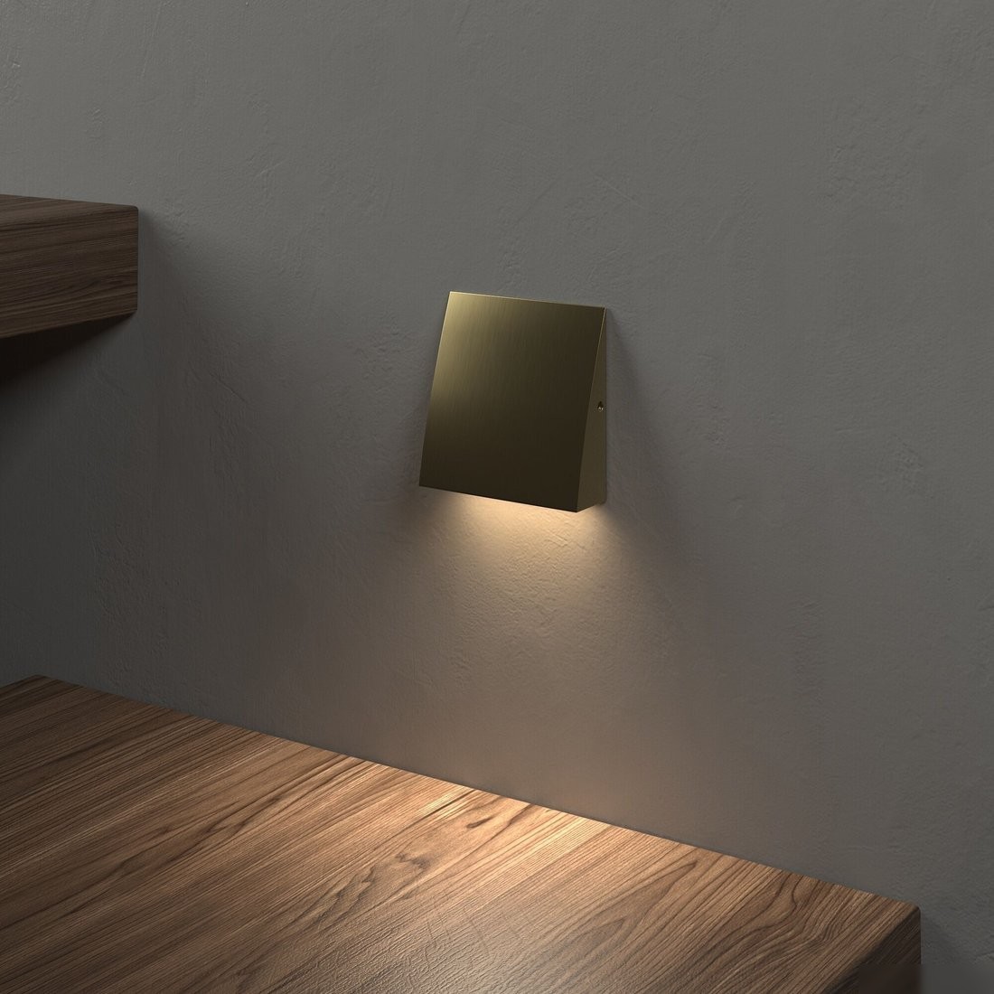 Бра Elektrostandard 40159/LED 3000K (латунь)