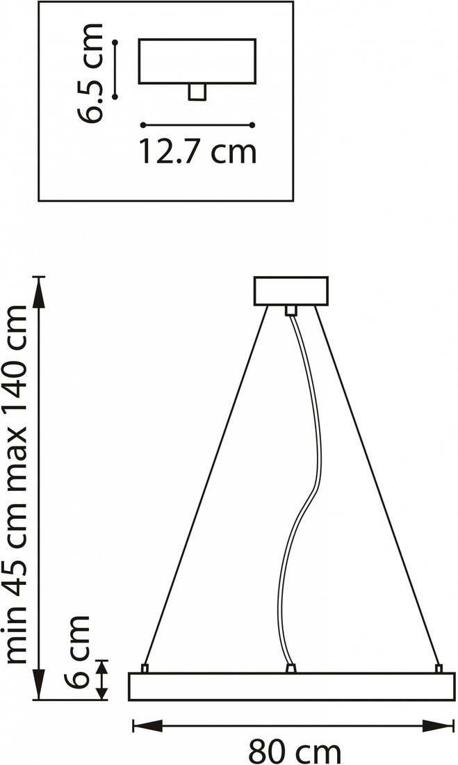 Подвесная люстра Lightstar Saturno 748033