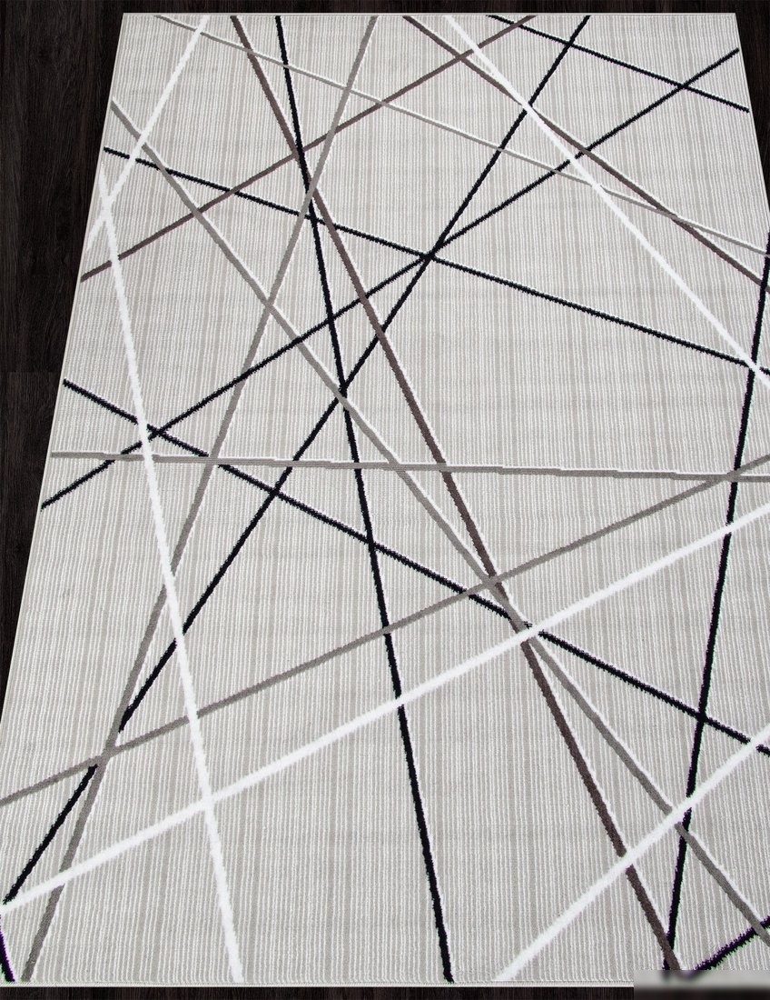 Ковер для жилой комнаты Merinos Silver F395-STAN-GRAY (2x4)