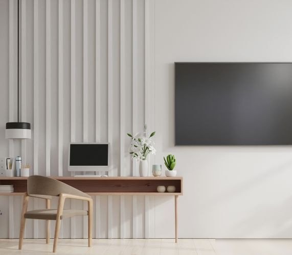Интерьерная рейка Albico 2800x40x22 (белоснежное дерево)