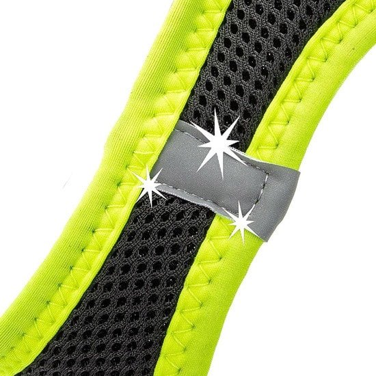 Шлейка Ferplast Kaori P 75469061 (L, черный/зеленый)