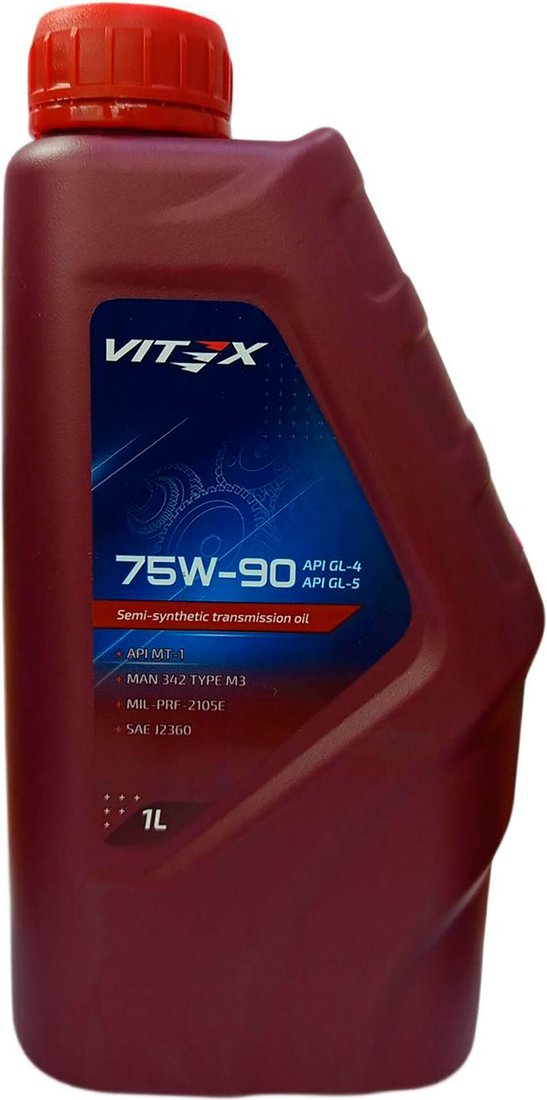 Трансмиссионное масло Vitex 75W-90 GL-5 1л