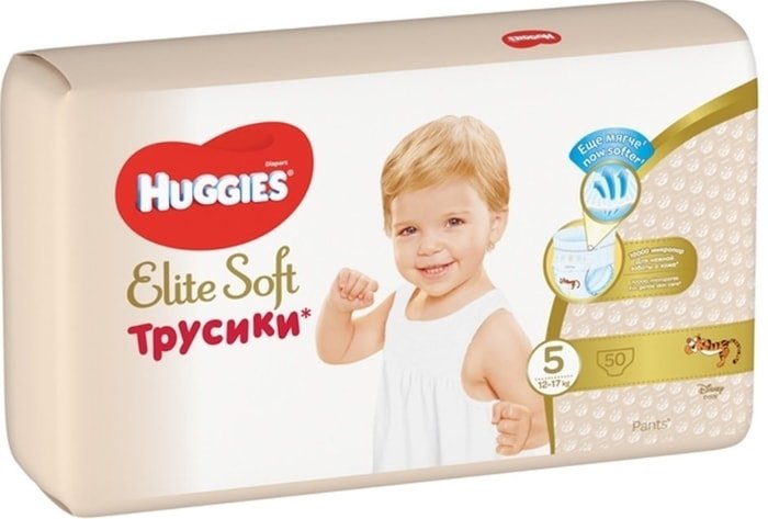 Трусики-подгузники Huggies Elite Soft Giga 5 (50 шт)