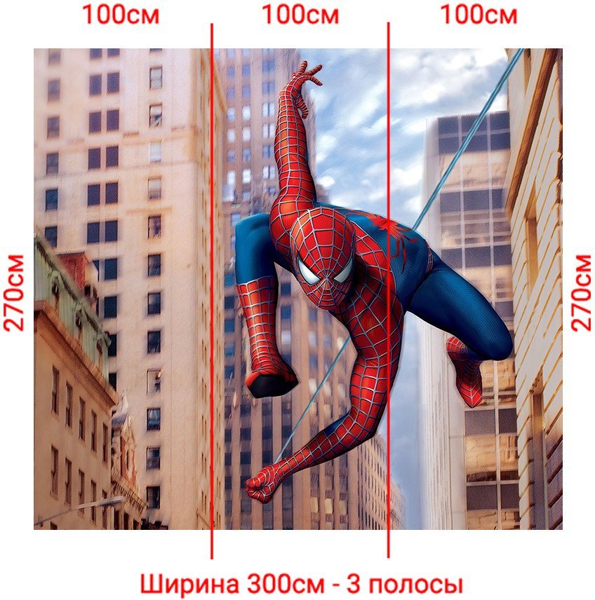 Фотообои Arthata Fotooboi-SpiderMan-64 (300x270)