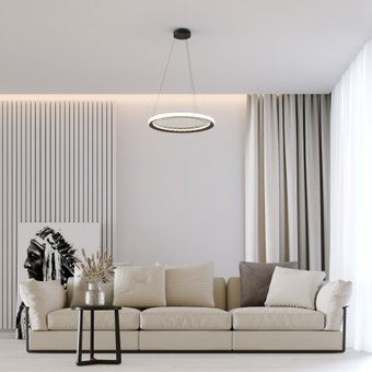 Подвесная люстра Евросвет 40024/1 LED (серый)