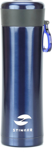 Термокружка Stinger HW-420-32-2738 0.42л (синий металлик)