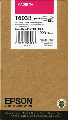 Картридж Epson C13T603B00