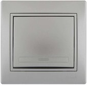 Выключатель Lezard Mira 701-1010-100 (серый металлик)