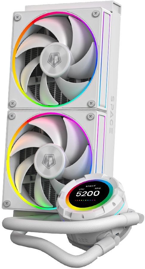 Система жидкостного охлаждения для процессора ID-Cooling SL240 White