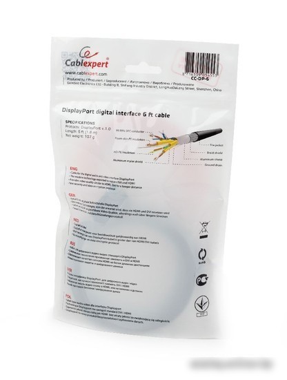 Кабель Cablexpert CC-DP-6
