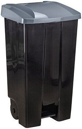 Контейнер для мусора Idea М2395 110 л (серый) Контейнер для мусора Idea М2395 110 л (серый)