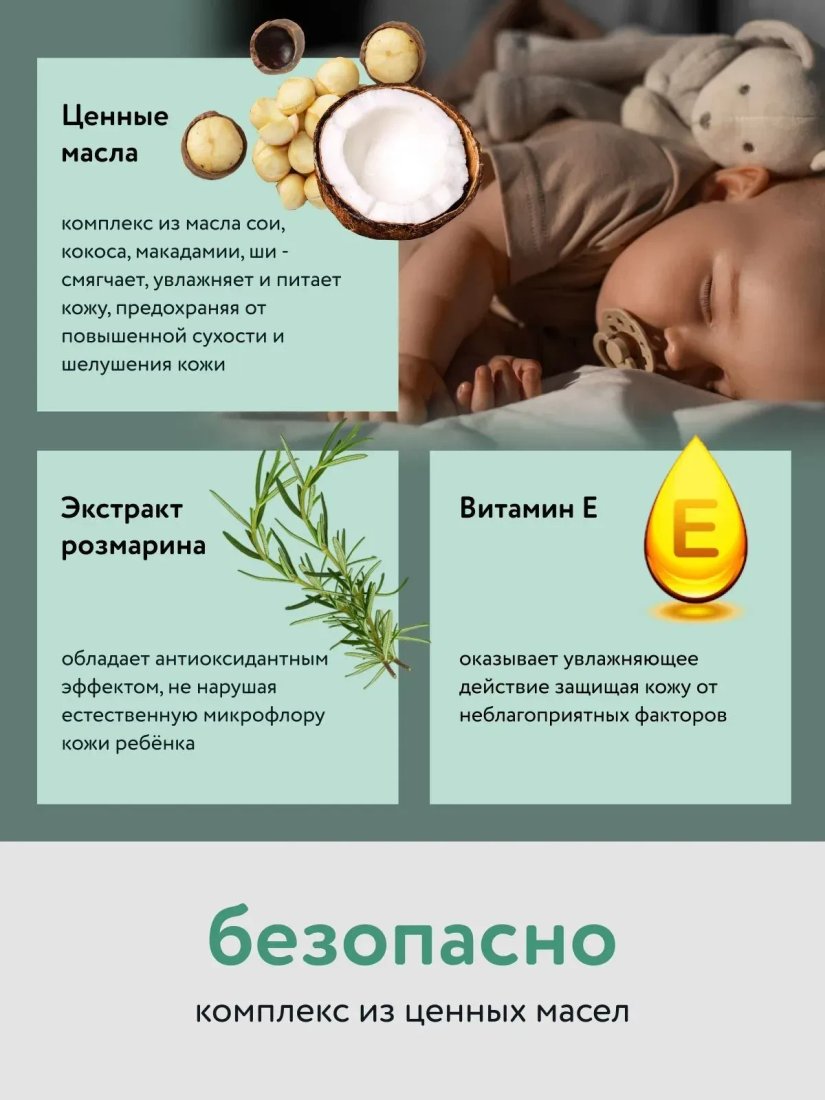 Масло массажное детское Lulu Массажное (150мл)