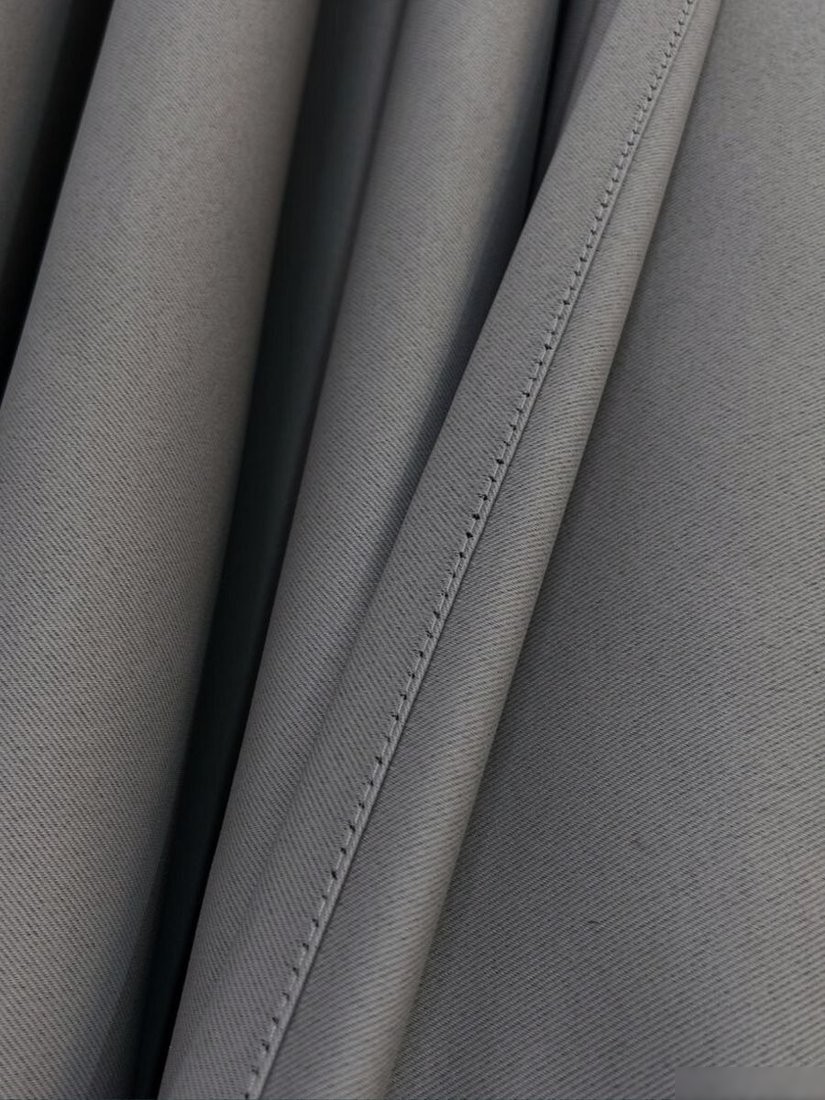 Комплект штор Модный текстиль Блэкаут 112МТ-20blak (250x500, тепло серый)