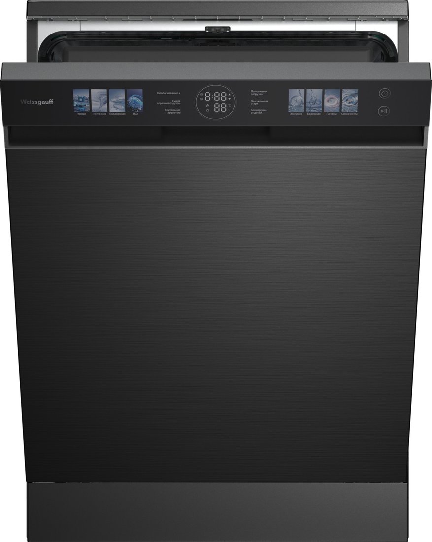 Отдельностоящая посудомоечная машина Weissgauff DW 996 Touch Inverter Dual Fan Dry