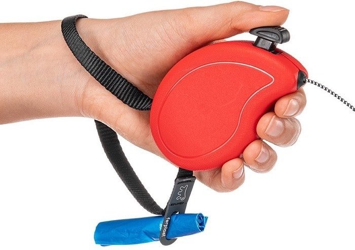 Поводок-рулетка Ferplast Flippy One Cord Mini 75091022 (красный)