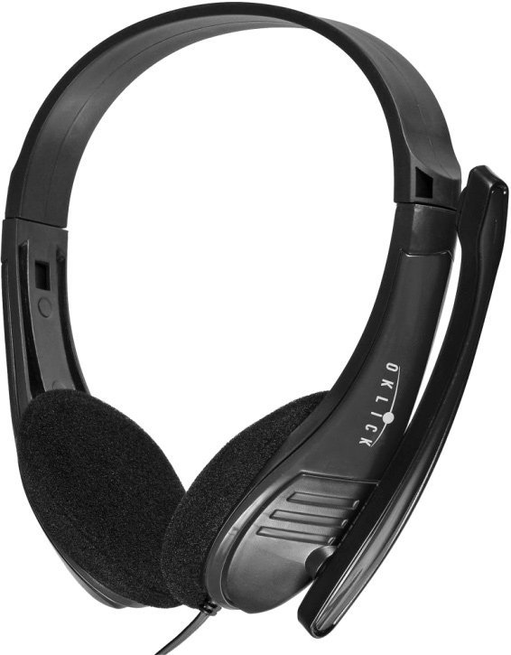 Наушники Оклик HS-M150 (черный)