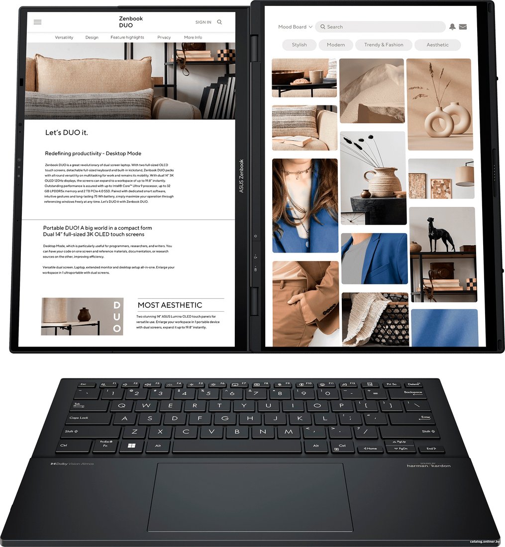 Рабочая станция ASUS Zenbook 14 Duo OLED UX8406CA-QL345X