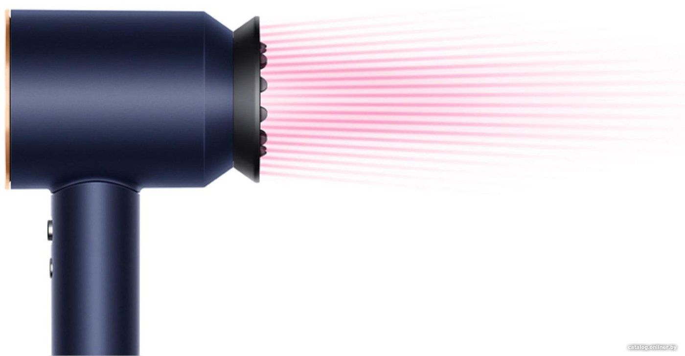 Фен Dyson HD15 Supersonic (с переходником на евровилку, берлинская лазурь/медный)