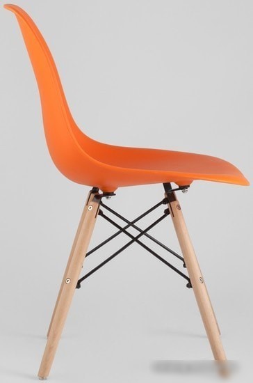 Стул Stool Group Eames DSW (оранжевый)