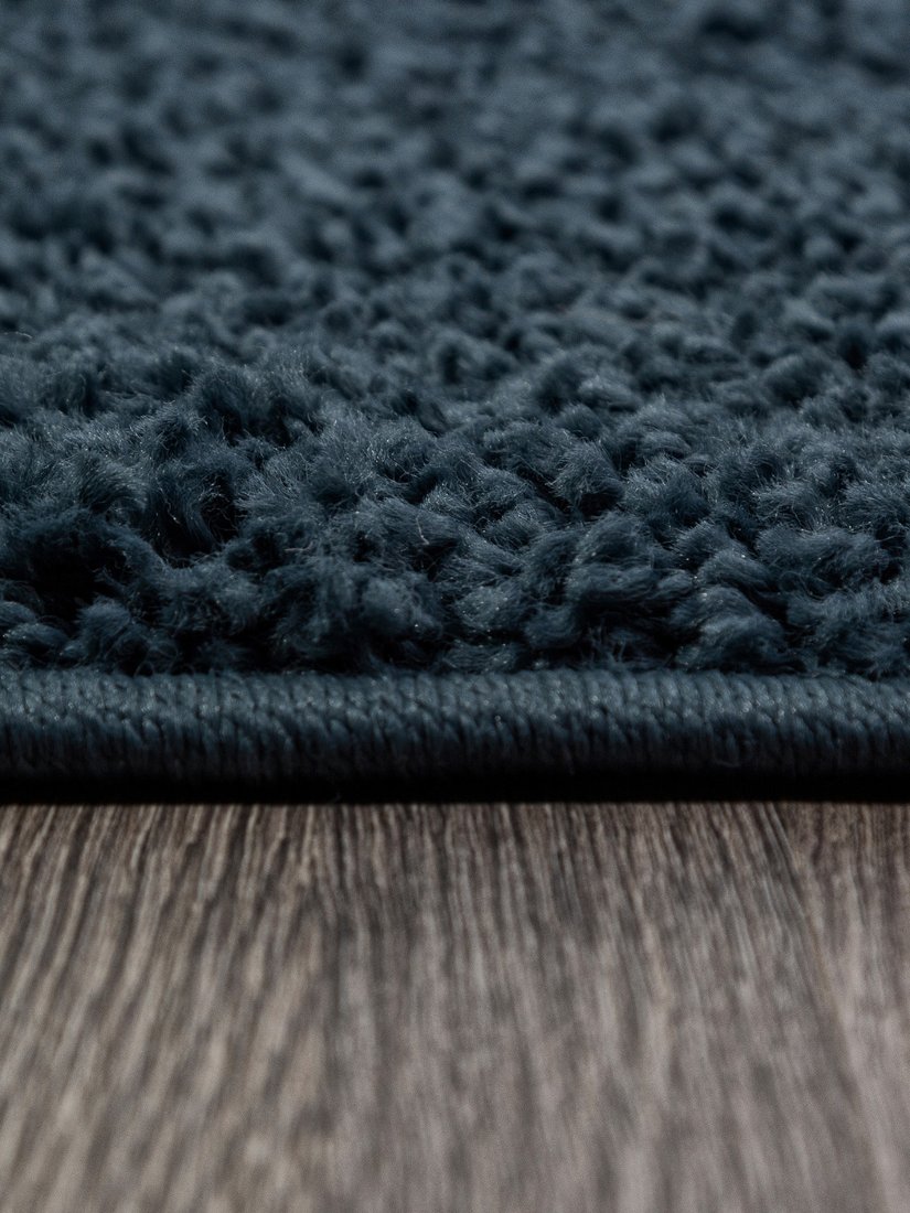 Ковер для жилой комнаты Merinos Lana T600-OVAL-BLUE (1.5x2.3)