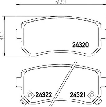 Textar 2432001