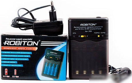 Зарядное Robiton Smart S100