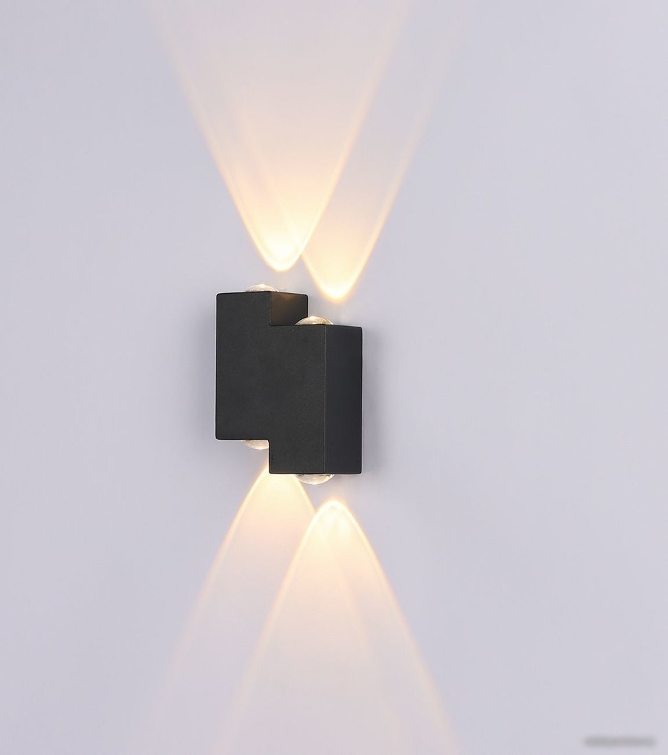 Уличный накладной светильник ESCADA 30005W/02LED (черный)