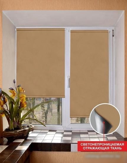 Рулонные шторы Lm Decor Симпл Блэкаут LM 68-05 61x160