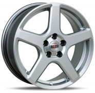 Литые диски Alcasta M62 16x6.5" 5x105мм DIA 56.6мм ET 38мм Black