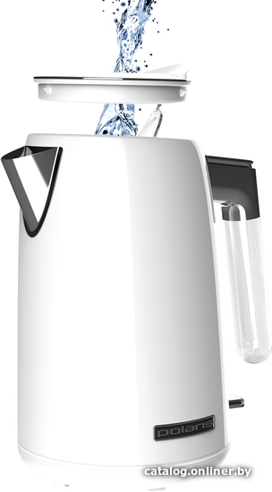 Электрический чайник Polaris PWK 1746CA Water Way Pro (белый)