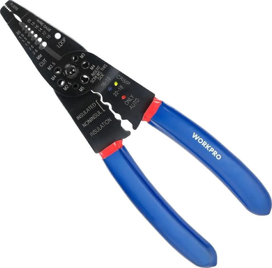 Кримпер Workpro 200мм WP291003