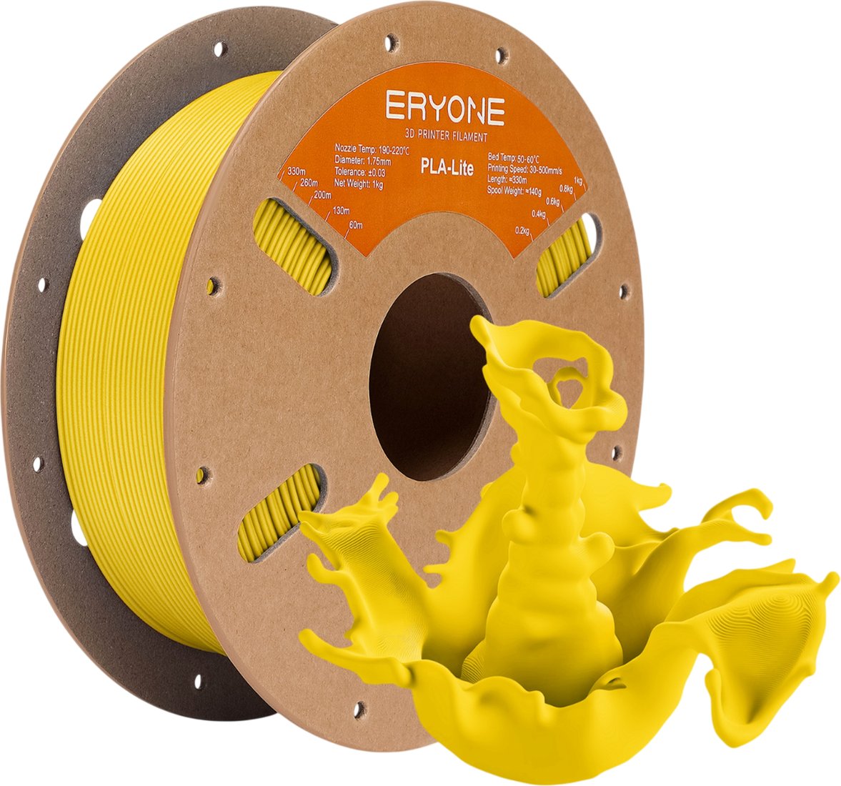 Филамент Eryone PLA-Lite B0351005 (Bright Yellow)